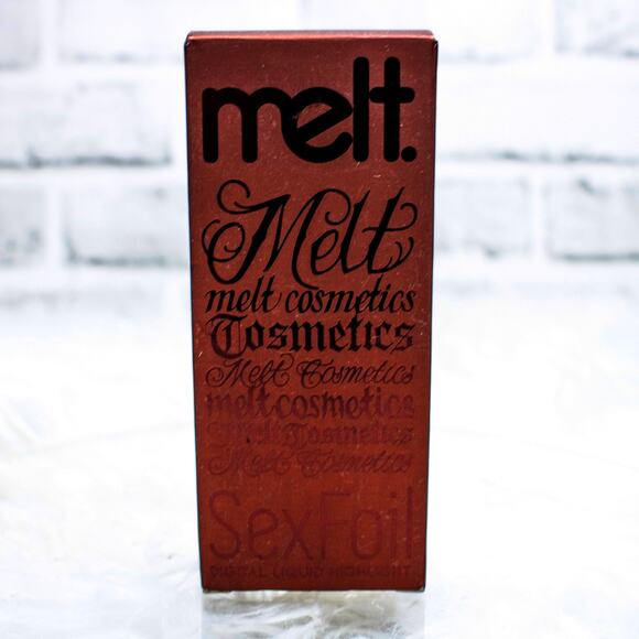 Melt Cosmetics Sexfoil Digital Liquid Highlighter Chocolate Dipped FULL SIZE NIB - Picture 4 of 7